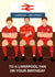 Liverpool FC Birthday Card - Liverpool Fan - Legends created by Paul Jones