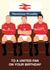 Man United Football Birthday Card - United Fan - Legends created by Paul Jones