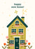 Cute New Home Card - Floral House created by Abbie Imagine