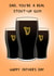 Punny Father's Day Card - Stout - Guinness created by YAWN DESIGNS