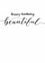 Classic Birthday Card - For Her - Happy Birthday Beautiful created by Rebecca Prinn