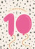 Cute 10th Birthday Card - For Her - 10 Balloons created by The Pattern Press