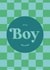 It's a boy welcome new baby card created by Holmes Design Co.