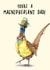 Cute Father's Day Card - Pheasant - Pun created by Bewilderbeest