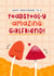 Cute Anniversary Card - For Girlfriend - Toadstool-y Amazing - Mushroom Pun created by Joanne Hawker