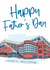Football Father's Day Card - Rangers FC - Ibrox Stadium created by Moo & Snip