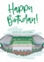 Football Birthday Card - Celtic FC - Celtic Park created by Moo & Snip