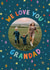 Classic Father's Day Card - For Grandad - We Love You created by The Pattern Press