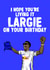 Leeds United Birthday Card - Largie Ramazani - LUFC created by ZB CREATIVE