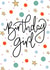 Bright and modern birthday card for that special she in your life . created by Ink & Etch