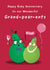 Cute Anniversary Card - Grandparents - 40th - Ruby Wedding created by Hannah Jayne Lewin
