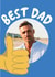 Fun Father's Day Card - Thumbs Up - Best Dad created by @AimeeStevens.Design