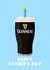 Fun Father's Day Card - Guinness - Candle created by Pink Peach Cards