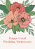 Classic Anniversary Card - 35th - Coral Wedding created by Sazerelli Designs