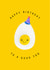 Cute Birthday Card - Good Egg created by Chipper Prints