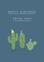 Funny Birthday Card - Prick Face - Cactus created by Belly Flops