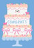 Cute Wedding Card - Congrats Cake created by by Rosie Banton