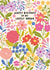 Pretty Birthday Card - For Nana - Floral Botanical created by Nina Raby - Jones