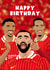 Liverpool Birthday Card - Premier League Champions - Players created by Pink Peach Cards