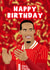 LFC Birthday Card - Premier League Champions - Virgil Van Dijk created by Pink Peach Cards