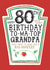 Fun 80th Birthday Card - For Grandpa - Heinz Tomato Ketchup Sauce created by  la la la     Designs