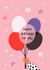 Classic Birthday Card - For Her - Balloons Design created by Bellollage