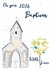 Classic Baptism Card - With Love - 2026 created by Katie Phythian Design