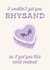 Funny Birthday Card - ACOTAR - Rhysand created by Good Girls Book Club