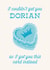 Funny Birthday Card - Dorian - Throne Of Glass created by Good Girls Book Club