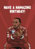 Formula One Birthday Card - Lewis Hamilton - Pun created by ZB CREATIVE