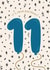 Classic Birthday Card - 11th - For Him - Balloons created by The Pattern Press