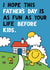 Funny Father's Day Card - Life Before Kids - Mr.Men created by Mr. Men