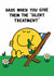 Funny Father's Day Card - Silent Treatment - Mr. Men created by Mr. Men