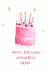 Classic Birthday Card - Wonderful Gran created by HCD Illustration