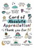 Cute Thank You Card - Appreciation created by And You Can Quote Me