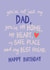 Heartfelt Birthday Card - For Dad - Not Just My Dad created by Sweetlove Press