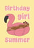 Cute Birthday Card - For Her - Dachshund created by Stuck Shop Gifts
