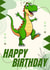 Fun Dinosaur Birthday Card for Someone Special created by Kailyn Horrocks