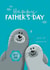 Cute Father’s Day Card - Seal Of Approval - Pun created by Giddy Kipper