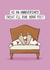 Funny Anniversary Card - I’ll Rub Your Feet - Anniversary Treat created by Muses & May