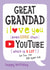Funny Birthday Card - For Great Grandad - YouTube created by  la la la     Designs