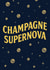 Champagne Supernova – Congratulations or Celebration Card created by Ink Icons 