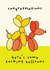 Cheeky Congratulations Card - Balloon - Animals created by AbiGoLucky