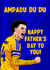 Leeds United Father's Day Card - Ethan Ampadu created by ZB CREATIVE