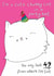 Cute Birthday Card - 50th - Party Cat created by Blueberry Magpie Cards
