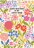 Pretty Birthday Card - For Nan - Floral Botanical created by Nina Raby - Jones