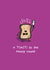 Cute Wedding/Engagement Card - Pun - Toast created by Studio Kuma