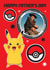 Personalised Pokémon Father’s Day Photo Card – Pikachu Loves You! created by Danilo