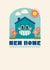 Cute New Home Card - House - Retro created by Gill Lavansch-Brown