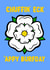Fun Birthday Card - Yorkshire Rose - Chuffin' Eck created by ZB CREATIVE